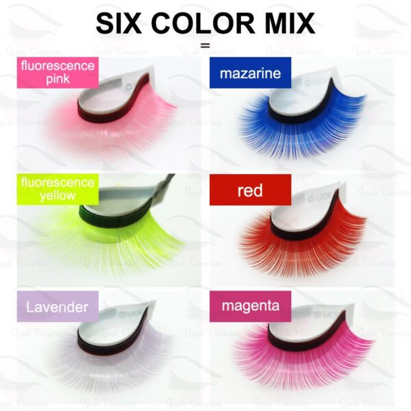 Colored Eyelashes