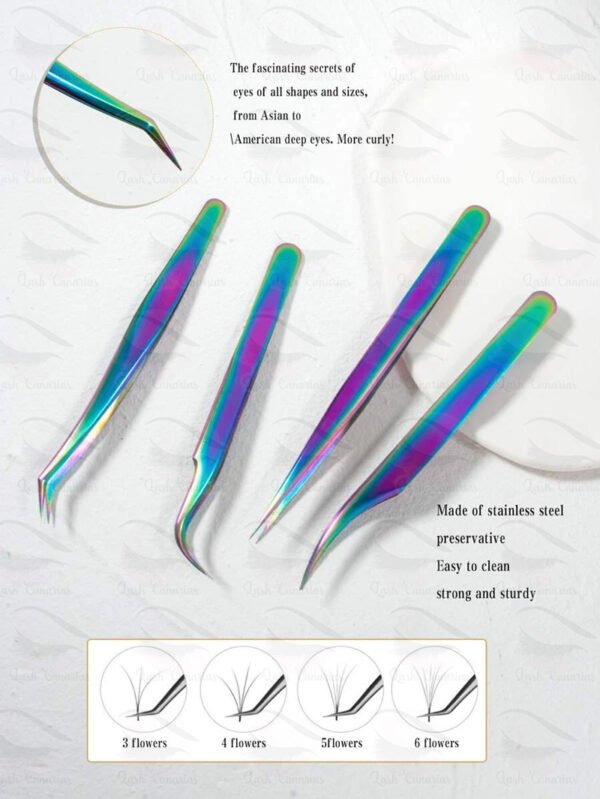 Kit 4 Pinzas Multicolor
