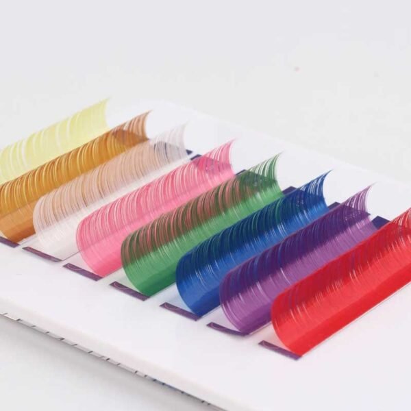 Pestañas de Colores