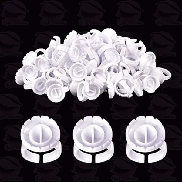 glue-ring-3 Anillos Portapigmentos Color Blanco 10 unidades Florecito